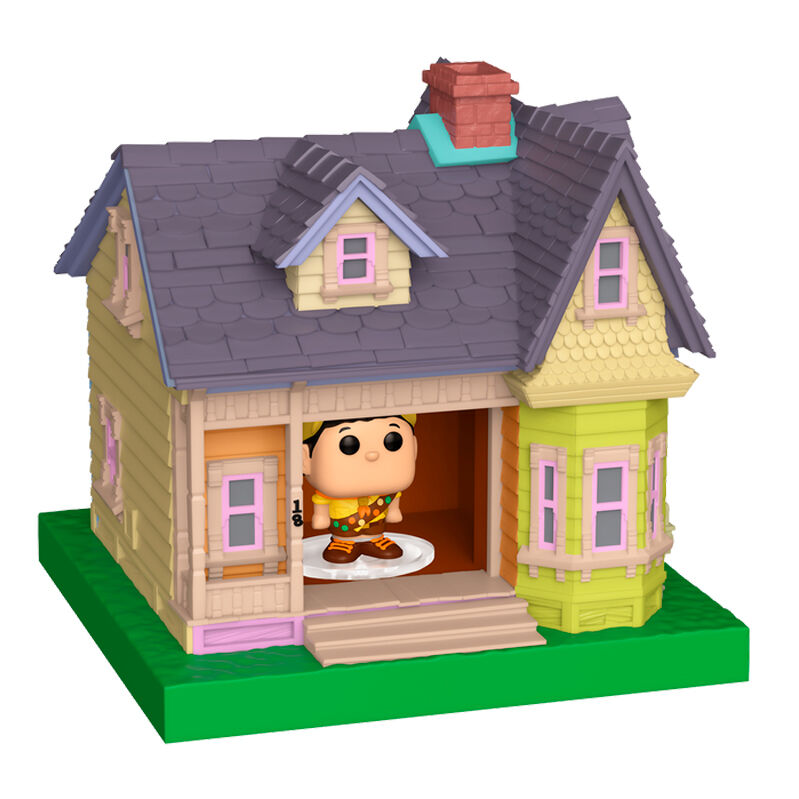 FUNKO Bitty POP! de Russell junto a la casa de Disney Pixar Up