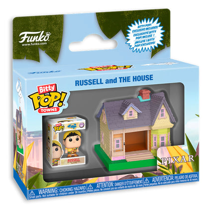 FUNKO Bitty POP! de Russell junto a la casa de Disney Pixar Up - 2