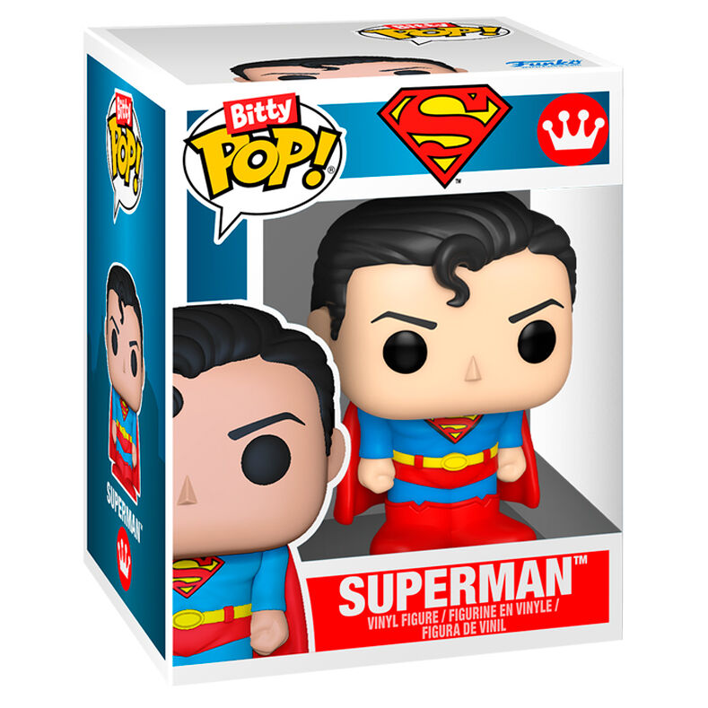 Bitty POP! de Superman en la Fortaleza de la Soledad con cristales azules - 3