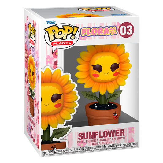 Figura Funko POP Flora Sunflower con girasol en maceta - 2