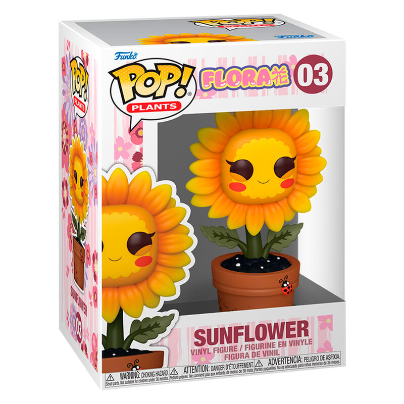 Figura Funko POP Flora Sunflower con girasol en maceta - 2
