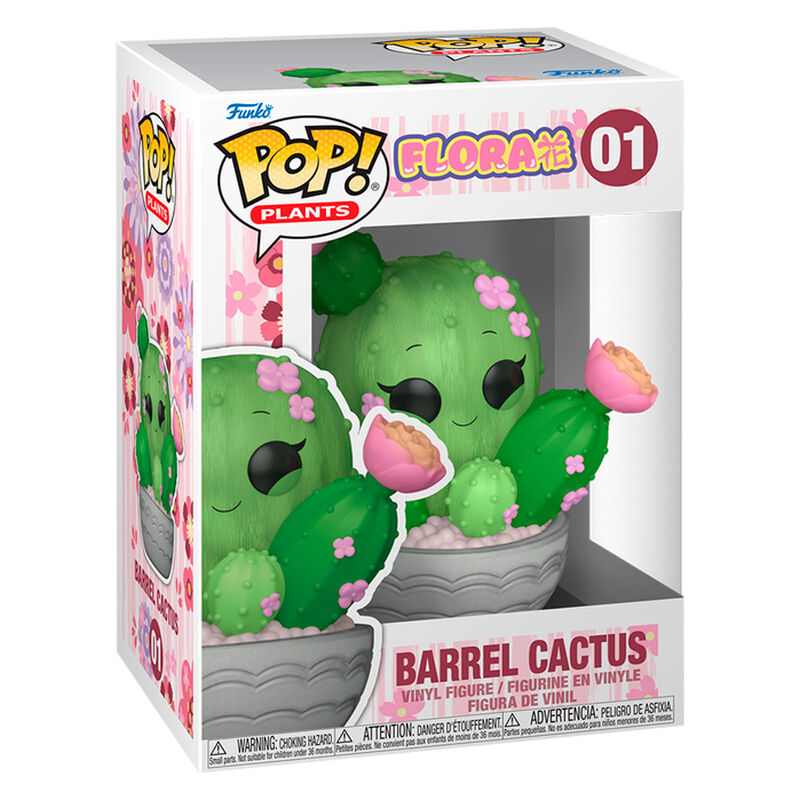 Figura Funko POP! Flora Barrel Cactus en maceta gris - 2