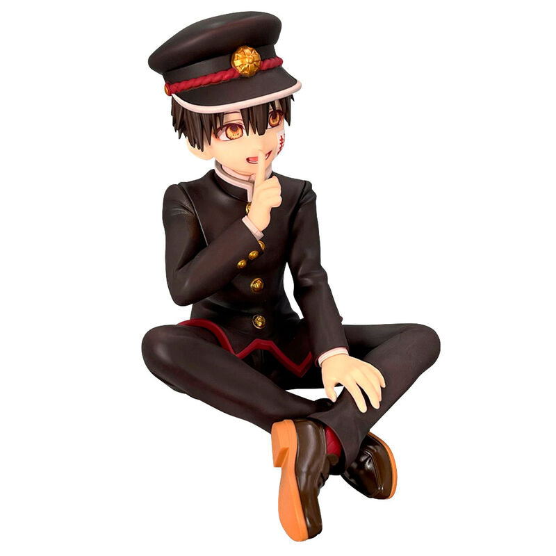 Figura Noodle Stopper de Hanako-kun sentado con uniforme negro - 2