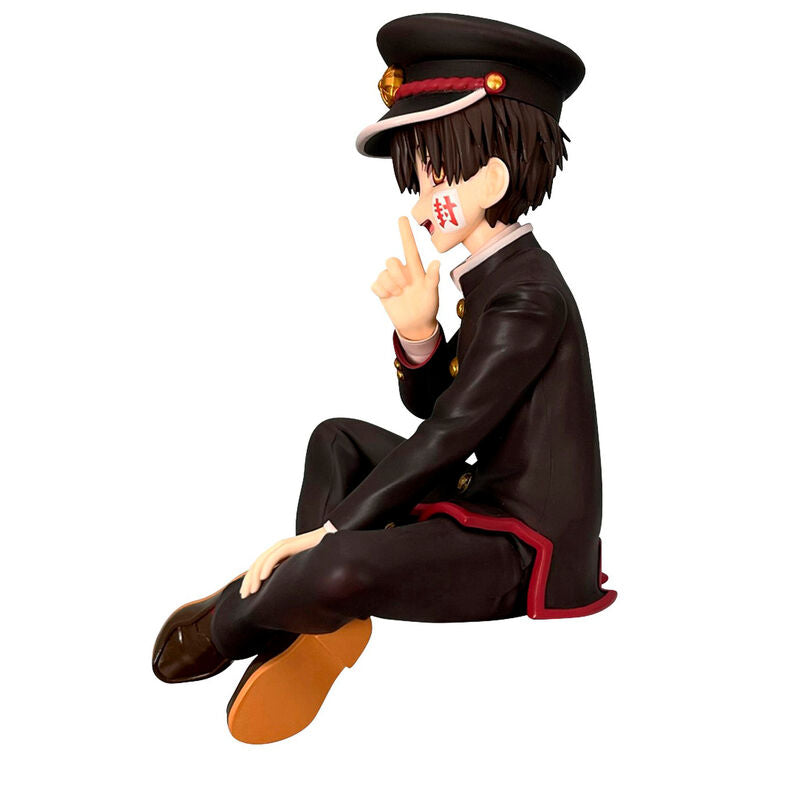 Figura Noodle Stopper de Hanako-kun sentado con uniforme negro - 5