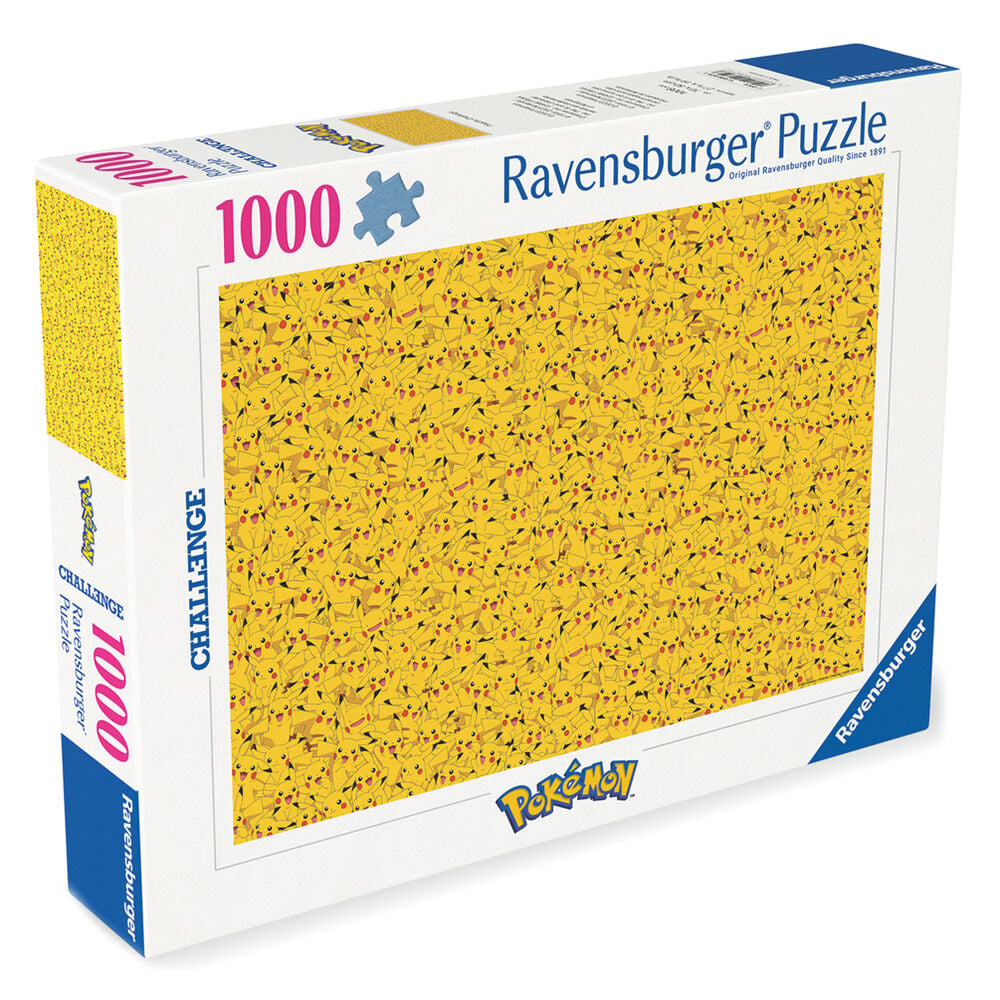 Puzzle Ravensburger Pokémon de 1000 piezas con numerosos Pikachu