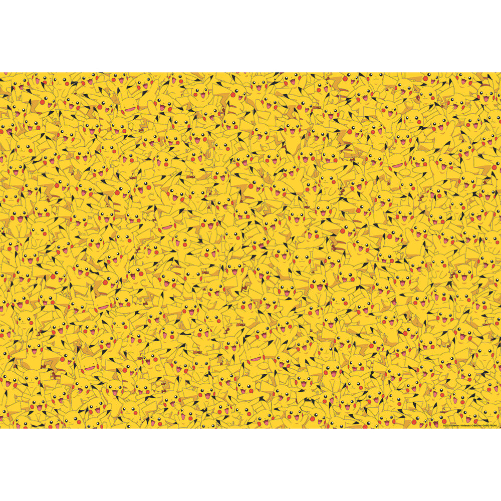 Puzzle Ravensburger Pokémon de 1000 piezas con numerosos Pikachu - 2