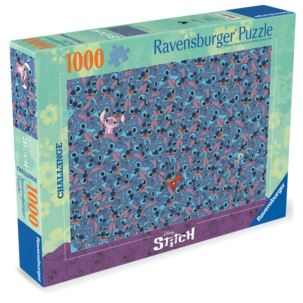 Puzzle Ravensburger de 1000 piezas con Stitch Disney - 2