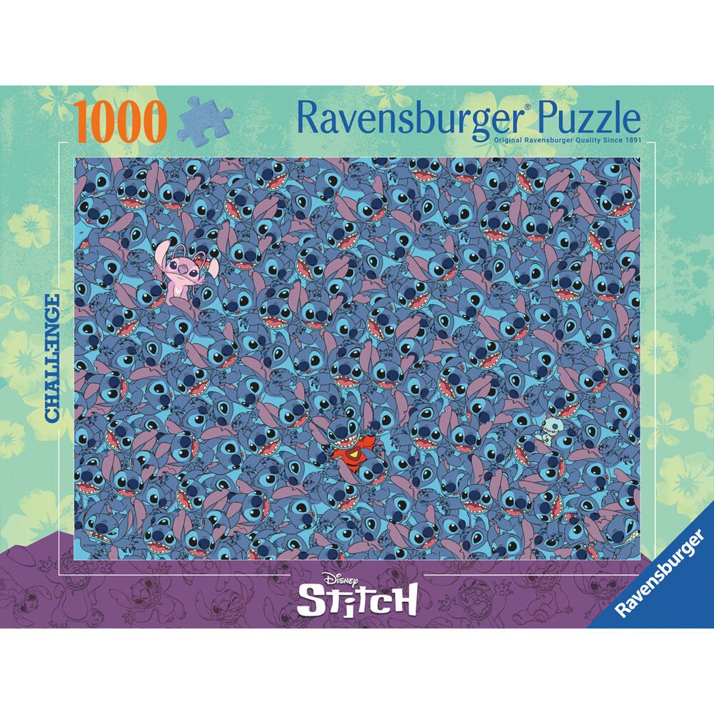 Puzzle Ravensburger de 1000 piezas con Stitch Disney