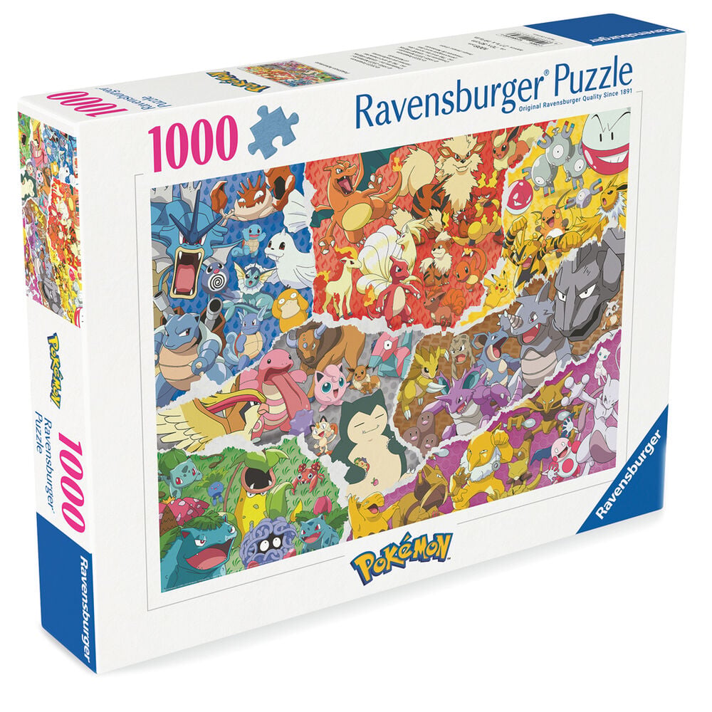 Puzzle Pokémon Ravensburger de 1000 piezas con numerosos personajes - 2