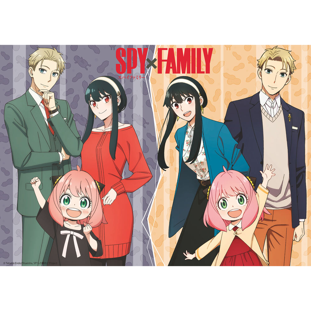 Puzzle Ravensburger de Spy x Family con Loid, Yor y Anya - 2
