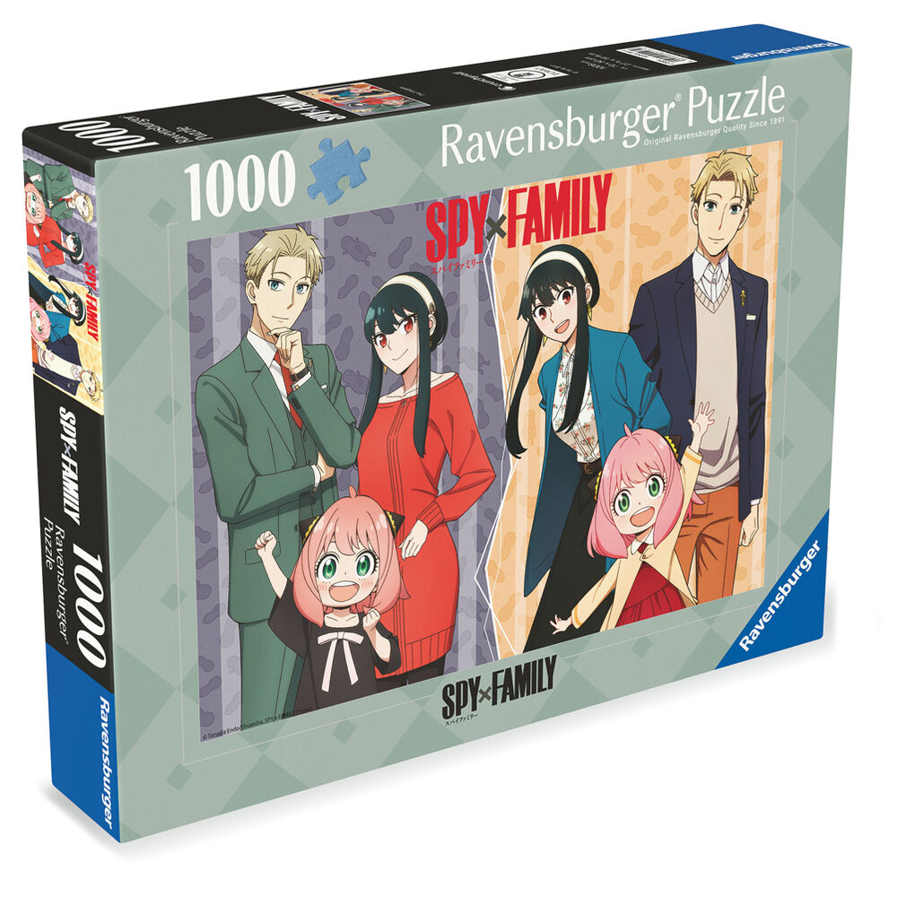 Puzzle Ravensburger de Spy x Family con Loid, Yor y Anya - 3