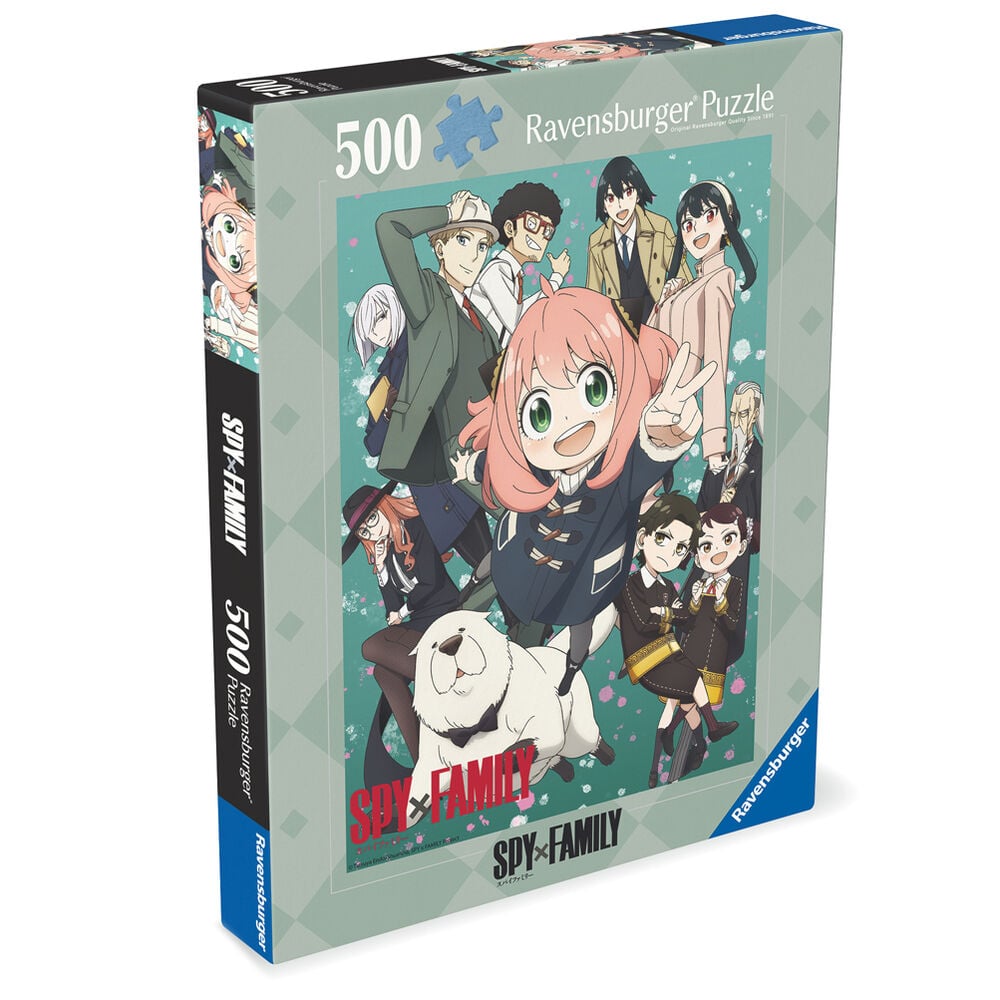 Puzzle Ravensburger de Spy x Family con Anya y otros personajes