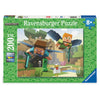 Puzzle Ravensburger XXL de Minecraft con personajes y criaturas