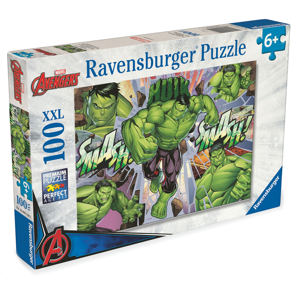 Puzzle XXL de 100 piezas de Hulk Marvel Avengers - 2