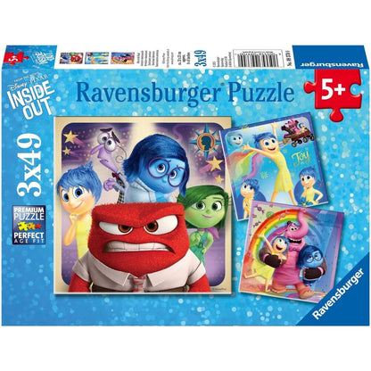 Caja de 3 puzzles Ravensburger de Disney Pixar Del Revés
