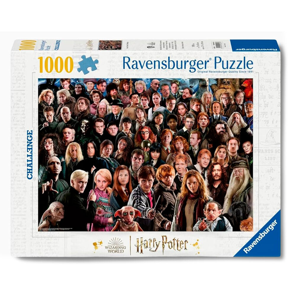 Puzzle Ravensburger Harry Potter de 1000 piezas con personajes de la saga