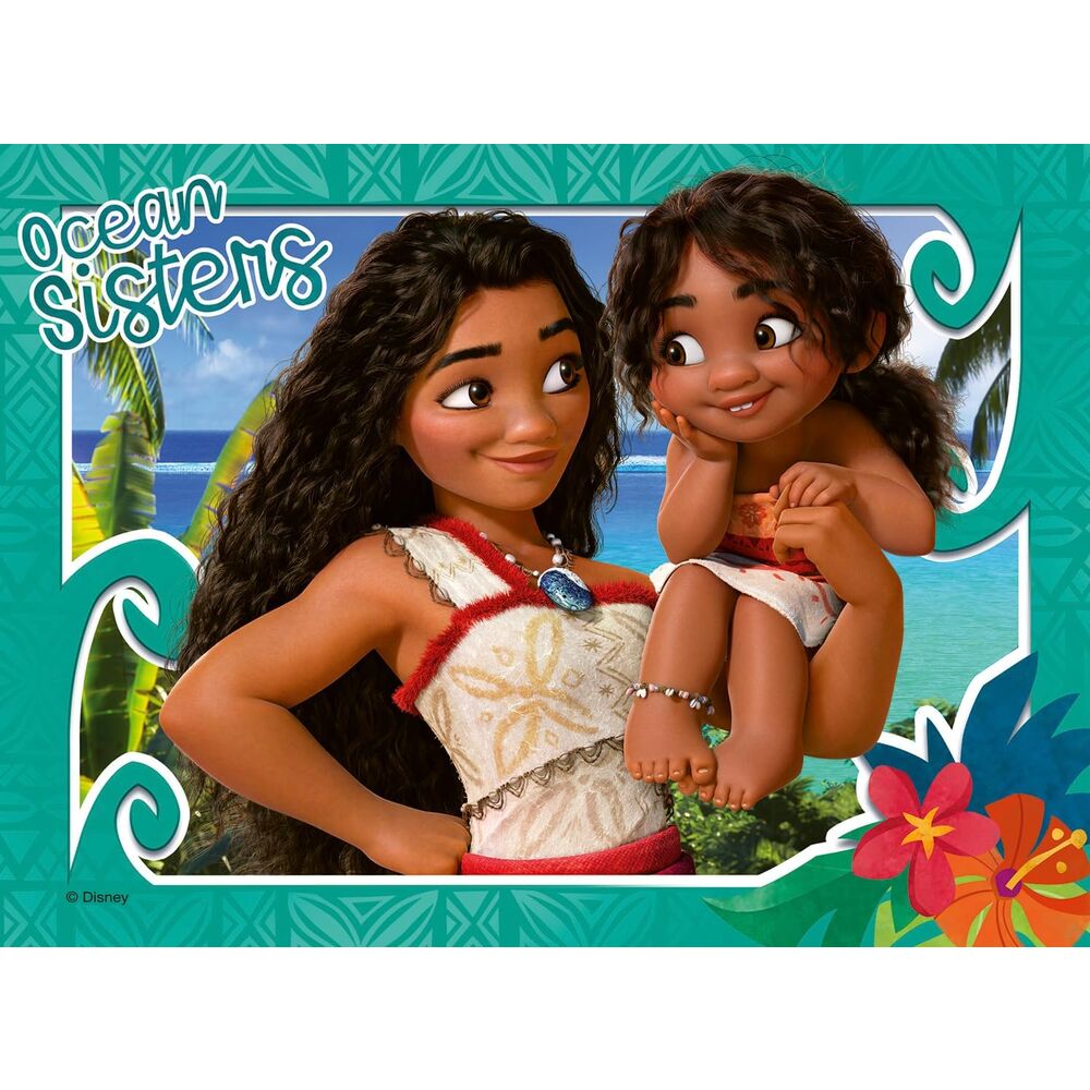 Caja de 4 puzzles Vaiana 2 Disney de Ravensburger - 3