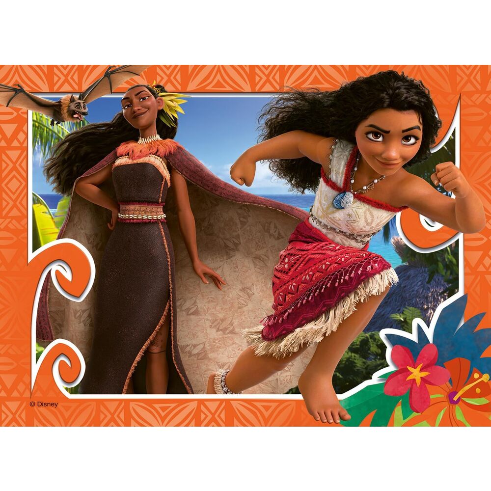 Caja de 4 puzzles Vaiana 2 Disney de Ravensburger - 5