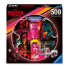 Puzzle Ravensburger de Stranger Things de 500 piezas con diseño circular
