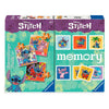 Multipack Ravensburger Disney Stitch con juego memory y tres puzzles