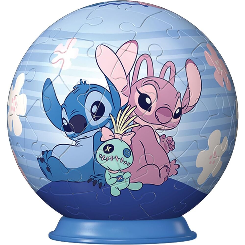 Puzzle 3D Disney de Stitch y Angel Ravensburger
