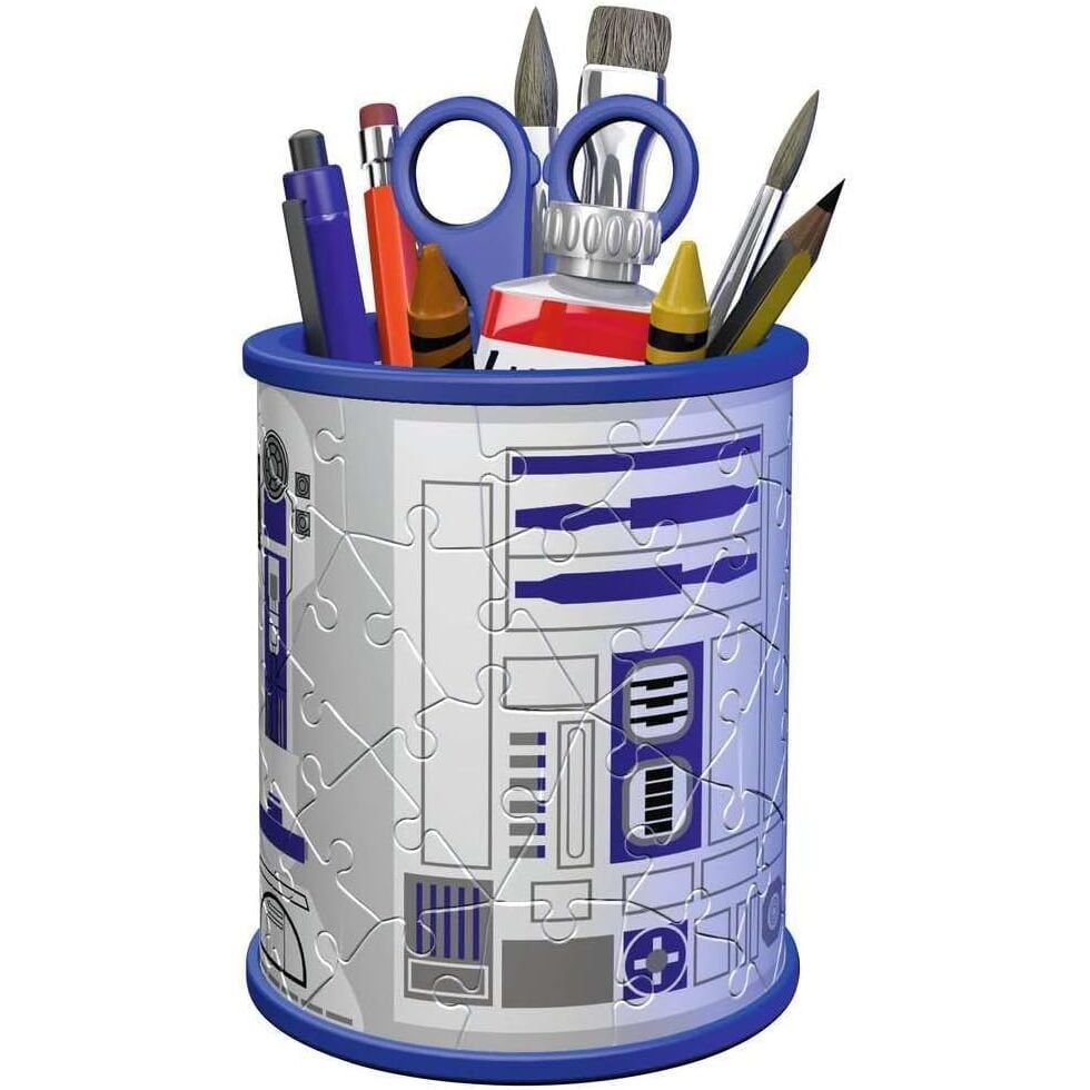 Portalápices 3D Star Wars de Ravensburger ensamblado
