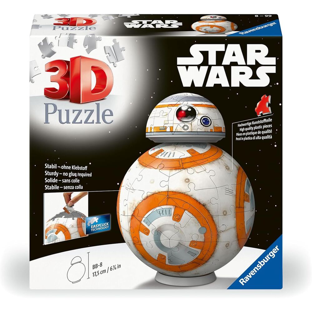 Puzzle 3D Ravensburger de BB-8 Star Wars