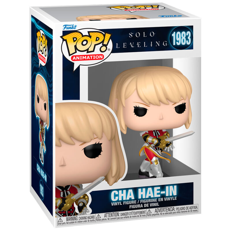 Figura FUNKO POP! de Cha Hae-In de Solo Leveling con espada - 2