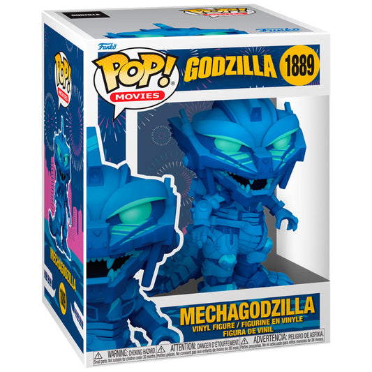 Figura Funko POP Premium de Mechagodzilla azul - 2