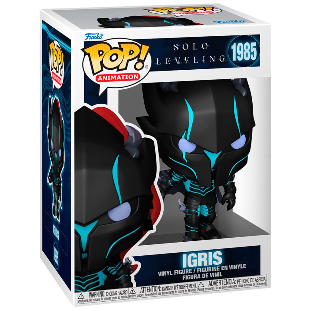 Figura Funko POP! Igris de Solo Leveling en caja - 2