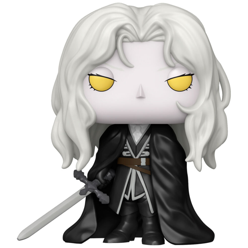 Figura Funko POP! de Alucard de Castlevania: Nocturne con espada y capa negra