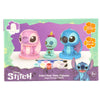 Set Disney Stitch con tres figuras de escayola, pinturas y pincel