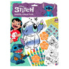 Sobre de actividades Stitch Disney con hojas para colorear, ceras, laberinto y pegatinas