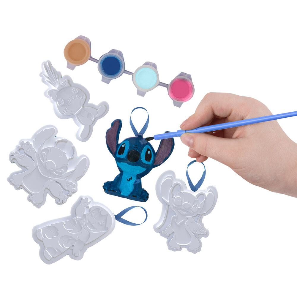 Set de escayola para moldear y pintar figuras de Stitch Disney - 2