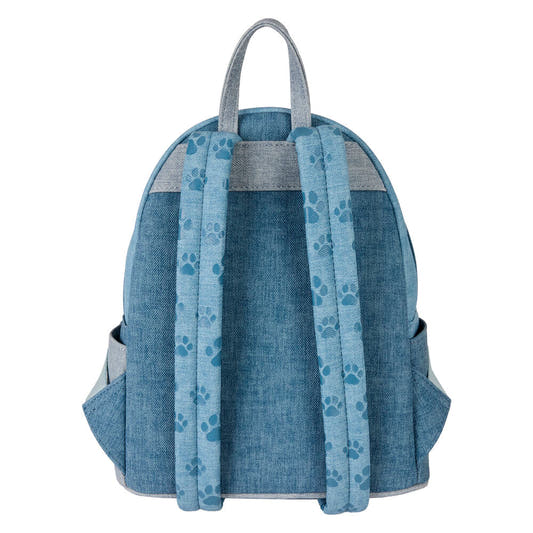 Mochila Loungefly Disney de Los Aristogatos en azul efecto denim - 4