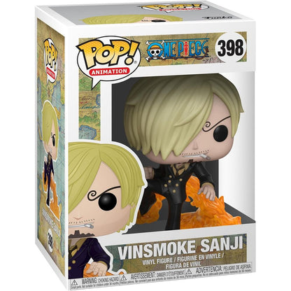 Figura FUNKO POP! de Vinsmoke Sanji con llamas naranjas - 3