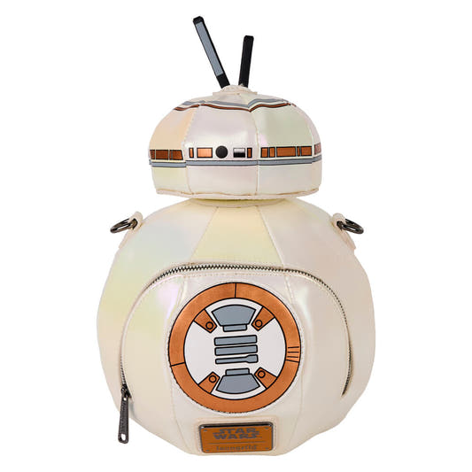 Bolso bandolera tridimensional de BB-8 Star Wars Loungefly - 2