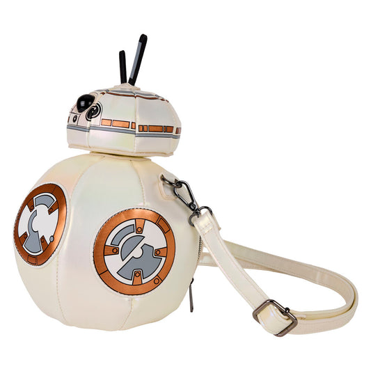 Bolso bandolera tridimensional de BB-8 Star Wars Loungefly - 3