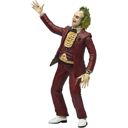 Figura articulada de Beetlejuice 1988 con traje rojo - 5