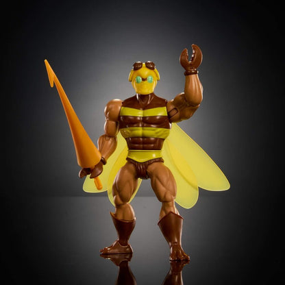 Figura articulada Buzz-Off MOTU Origins con alas translúcidas y lanza - 2