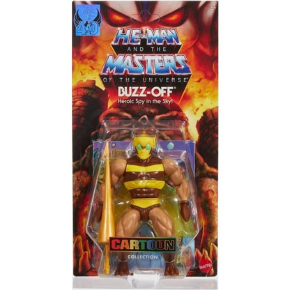 Figura articulada Buzz-Off MOTU Origins con alas translúcidas y lanza - 4
