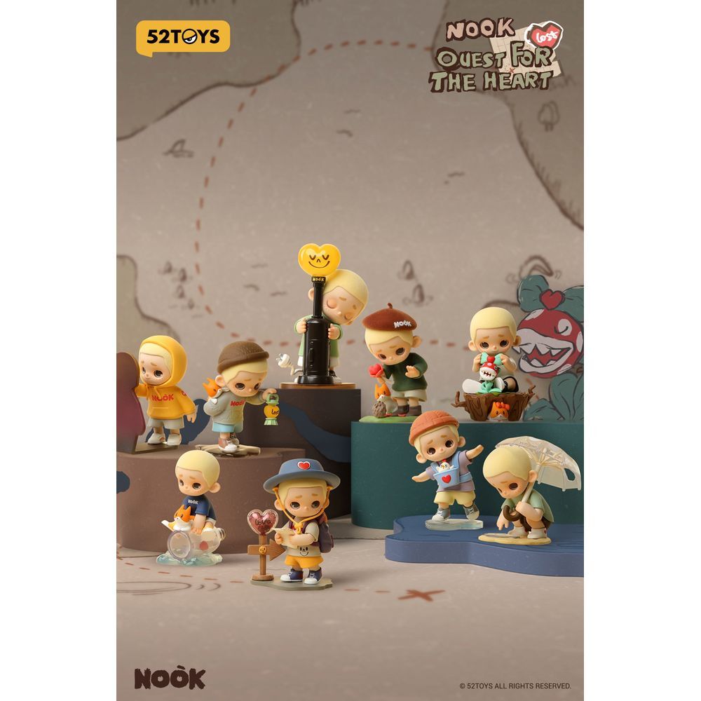 Figuras 52TOYS Quest For the Heart Nook en distintas escenas - 7