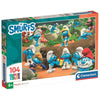 Puzzle Clementoni de 104 piezas con personajes de Los Pitufos en el bosque