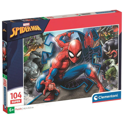 Puzzle Clementoni Marvel Spider-Man de 104 piezas