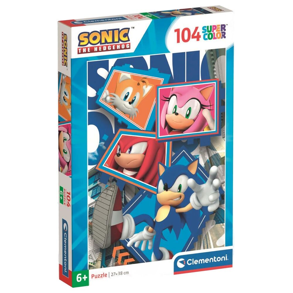 Puzzle Clementoni de Sonic the Hedgehog de 104 piezas - 2