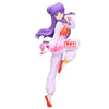 Figura de Shampoo de Ranma 1/2 con cabello morado y vestimenta rosa y lila