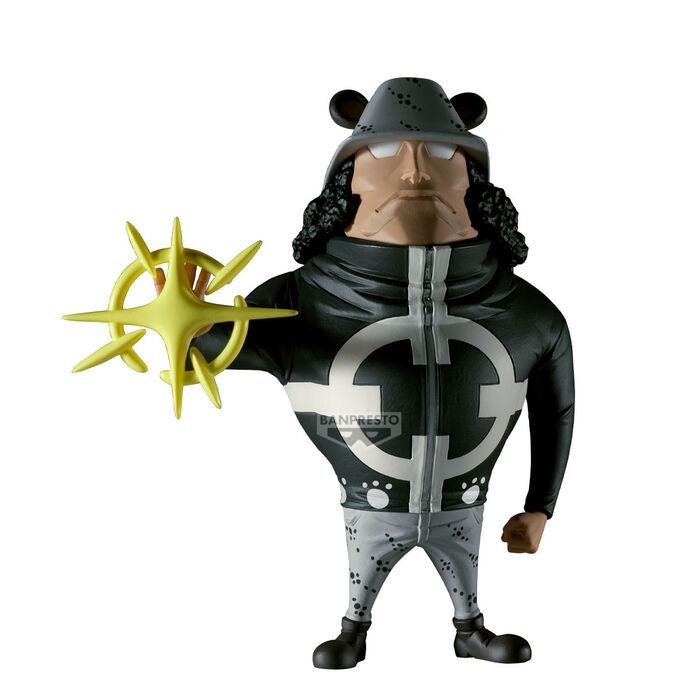 Figura Pacifista de One Piece Banpresto con efecto amarillo
