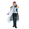 Figura de Koby de One Piece con abrigo blanco y gafas verdes