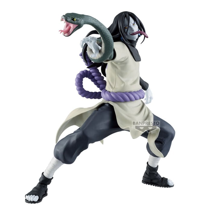 Figura de Orochimaru de Naruto Shippuden con serpiente