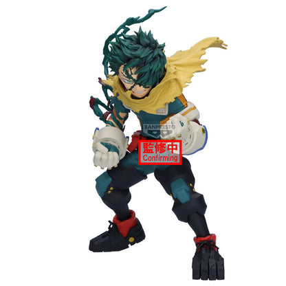 Figura de Izuku Midoriya de My Hero Academia en pose de acción